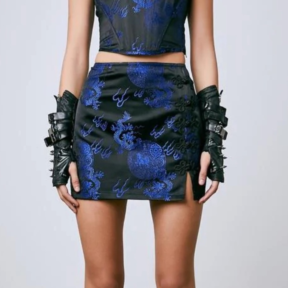 Royal Dragon's Den Mini Skirt CURRENT MOOD